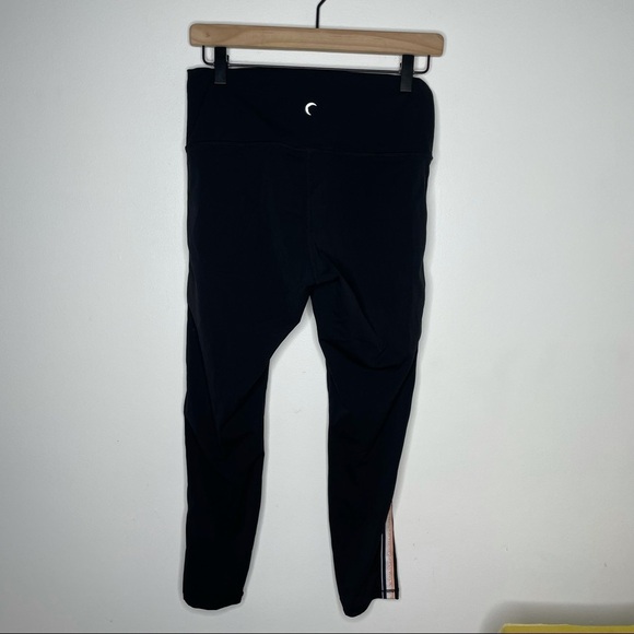 ZYIA Luxe Rainbow Metallic 7/8 Leggings Women 8-10 - Picture 7 of 9